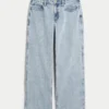 Curvy mid-rise medium wash baggy jeans Curvy mid-rise medium wash baggy jeans