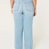 Curvy Ultra High-Rise Medium Wash Baggy Jeans