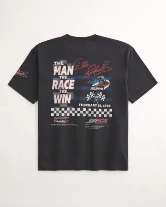 Dale Earnhardt NASCAR T-shirt met print en flanellen pyjamabroek