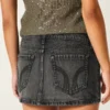 Denim micro minirok Denim micro minirok