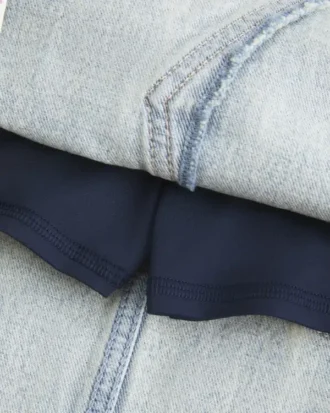 Denim minirok