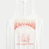 Desert Sound Graphic Braided Racerback Tank