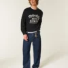 Donkerblauwe skaterbaggy jeans Donkerblauwe skaterbaggy jeans