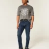 Donkerblauwe skinny jeans Donkerblauwe skinny jeans