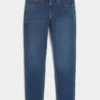 Donkerblauwe skinny jeans Donkerblauwe skinny jeans