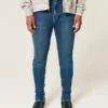 Donkerblauwe skinny jeans Donkerblauwe skinny jeans