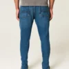 Donkerblauwe skinny jeans Donkerblauwe skinny jeans