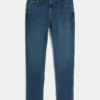 Donkerblauwe skinny jeans Donkerblauwe skinny jeans