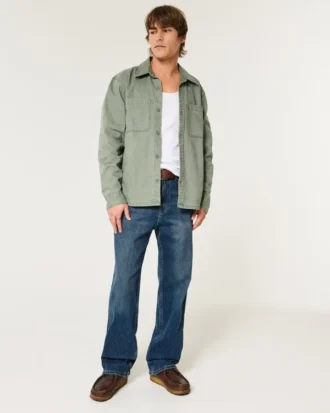 Donkere baggy jeans