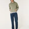 Donkere losse jeans