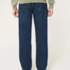 Donkere losse jeans