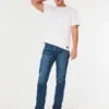 Donkere slim straight jeans Donkere slim straight jeans