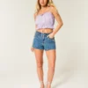 Easy Crop Strapless Lace Inset Tube Top Easy Crop Strapless Lace Inset Tube Top