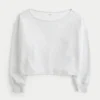Easy Double Off-the-Shoulder Sweatshirt Easy Double Off-the-Shoulder Sweatshirt
