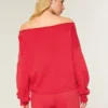 Easy Double Off-the-Shoulder University of Georgia Graphic Sweatshirt Easy Double Off-the-Shoulder University of Georgia Graphic Sweatshirt
