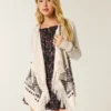 Easy Fringe No-Close Cardigan Easy Fringe No-Close Cardigan