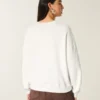 Easy New York Sweatshirt met gitaarprint en studs Easy New York Sweatshirt met gitaarprint en studs