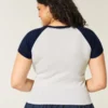 Easy Notch-Neck Sweet ’n Sporty Graphic Baby Tee