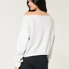 Easy Off-the-Shoulder Iowa Hawkeyes Graphic Sweatshirt Easy Off-the-Shoulder Iowa Hawkeyes Graphic Sweatshirt