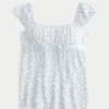 Easy satijnen babydolltop met strik Easy satijnen babydolltop met strik