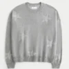 Easy Star Pattern Crew Sweater Easy Star Pattern Crew Sweater