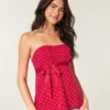Easy Strapless Babydoll Top Easy Strapless Babydoll Top