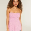 Easy Strapless Babydoll Top