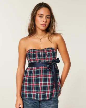 Easy Strapless Babydoll Top Easy Strapless Babydoll Top