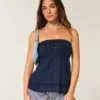 Easy Strapless Babydoll Top