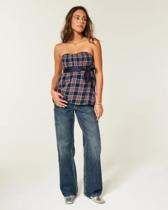 Easy Strapless Babydoll Top Easy Strapless Babydoll Top