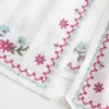 Easy Strapless Embroidered Babydoll Top