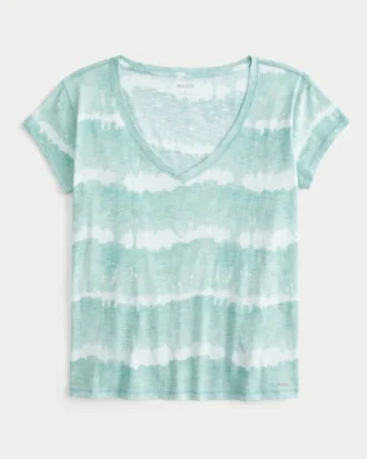Easy V-hals T-shirt