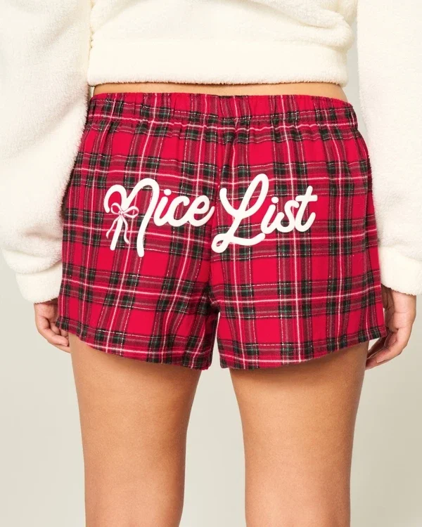 Flanellen boxershort Flanellen boxershort