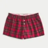 Flanellen boxershort Flanellen boxershort
