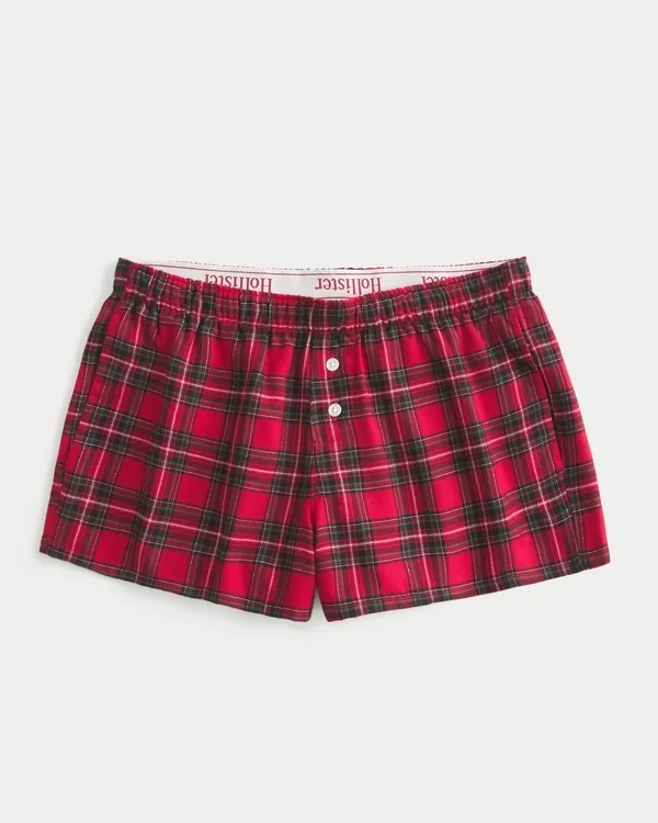 Flanellen boxershort Flanellen boxershort