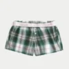 Flanellen boxershort