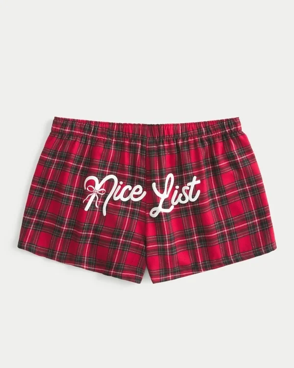 Flanellen boxershort Flanellen boxershort