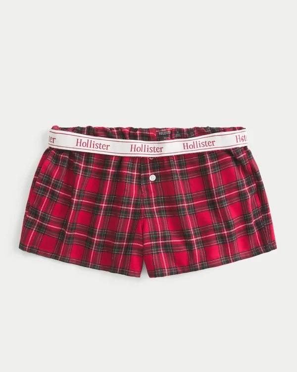Flanellen boxershort Flanellen boxershort