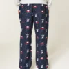 Flanellen pyjamabroek