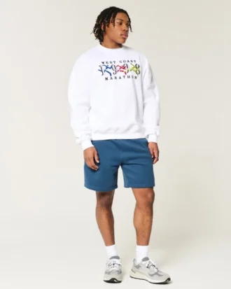 Fleece Icon-short boven de knie