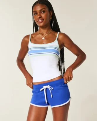 Fleece korte broek