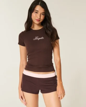 Fleece minishort