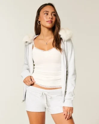 Fleece minishort