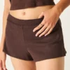 Fleece minishort Fleece minishort