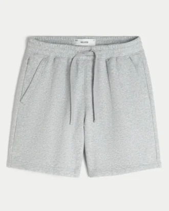 Fleece short tot boven de knie