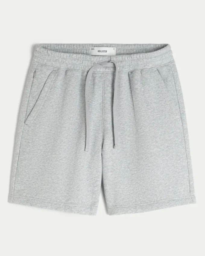 Fleece short tot boven de knie