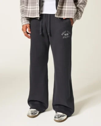 Forest Hills Athletics grafische bootcut joggingbroek