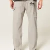 Geborduurde losse paintersjeans Geborduurde losse paintersjeans