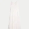 Geborduurde maxi-jurk Geborduurde maxi-jurk