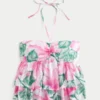 Gelaagde halter babydoll top Gelaagde halter babydoll top